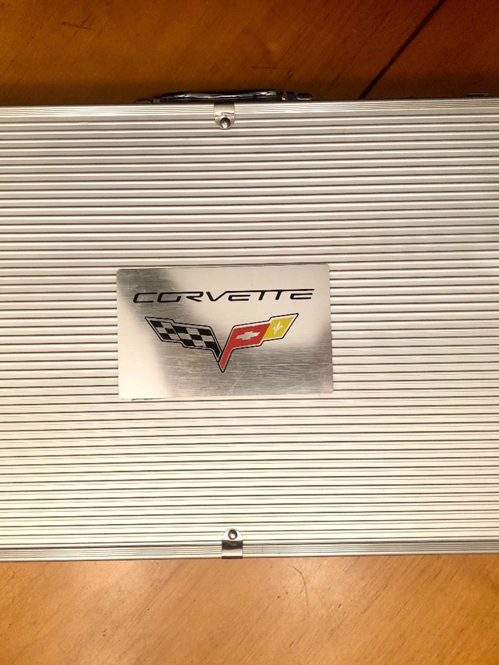 NEW! Limited Edition Corvette 11 Piece Grilling Set in Aluminum Case